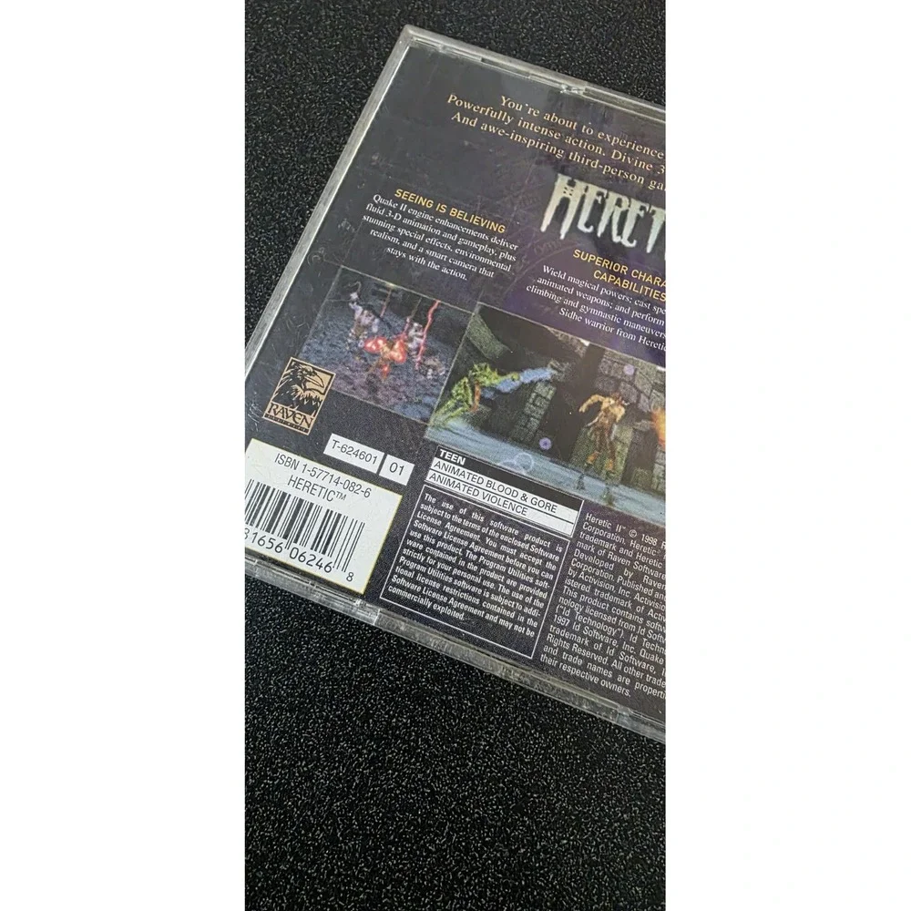 Vintage Heretic II - PC - Action/Adventure Game - No Manual Computer‎
